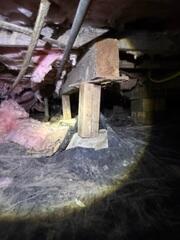 Compromised Subfloor Pier