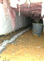 EZflow pipe - crawl space waterproofing