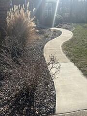 Sidewalk Before Repair