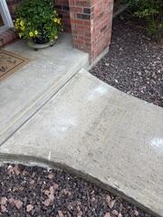 Sidewalk Close-Up After