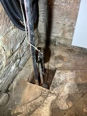 Before TripleSafe Sump Pump