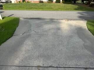 Driveway Before the Repair