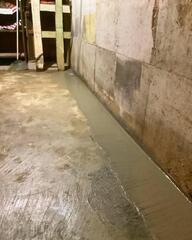 Nearly Discreet Interior Drainage