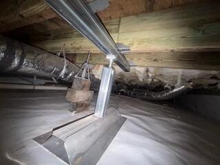 Installation of SmartJack System for Greater Crawl Space Support