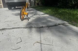 Concrete Tripping Hazard