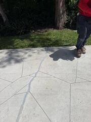 Concrete Crack Repaired