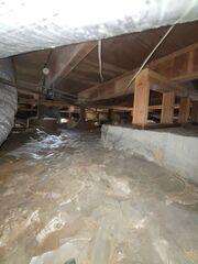 Crumbling Crawl Space Liner
