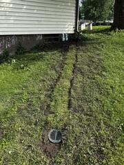 IceGuard and Exterior Drainage Line Installation