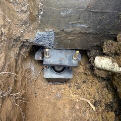 Helical Pier Installation