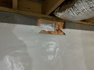 Vents Sealed