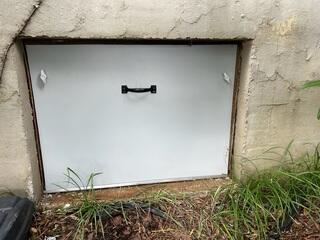 New Crawl Space Door