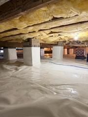 Fully Encapsulated Crawl Space