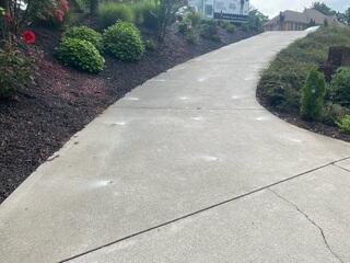 Driveway Leveling in Progress