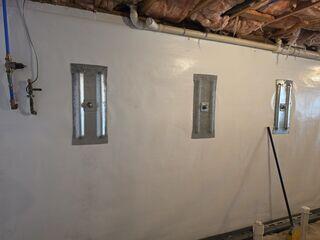 Wall Anchors Installed for Permanent Stabilization