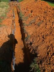 Installing the Exterior Earth Anchors