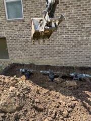 Foundation Stabilization in Progress