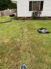 Exterior Discharge Line Installation