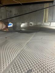 Drainage Matting Installed