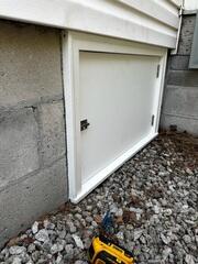 Custom Crawl Space Door