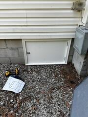 Custom Crawl Space Door