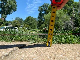 Driveway Before Lift and Level