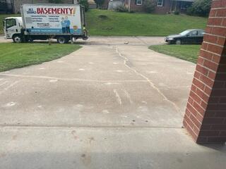 Driveway After Repair