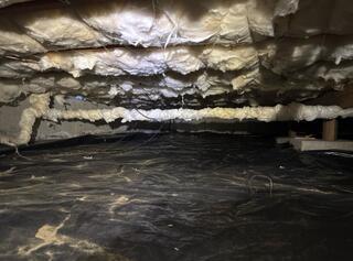 Crawl Space In Need Of An Upgrade