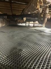 Drainage Matting Installed