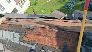 Damaged Decking