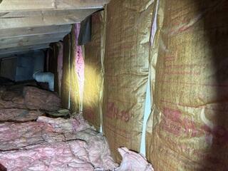 Previous Attic Insulation