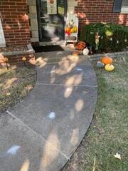 Finished Sidewalk