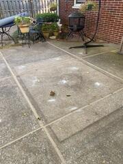 Finished Back Patio