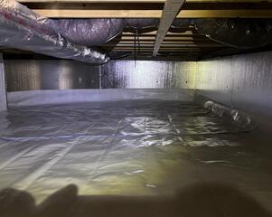 Vapor barrier and insulation