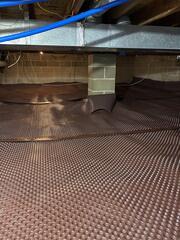 Now Comes the Drainage Matting