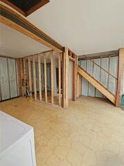 Spray Foam Applied to Exterior Walls