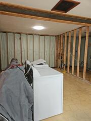 Spray Foam Applied to Exterior Walls