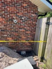 Complete Helical Pier Installation