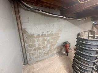 Inward Bowing Foundation Wall