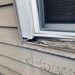 Window Frame Damaged