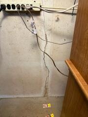 Cracks in Basement Repaired in Peotone, IL