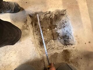 Concrete and Soil Removal for Footings