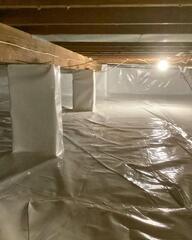 Crawl Space Moisture Barrier