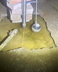 Overflowing Sump Pump