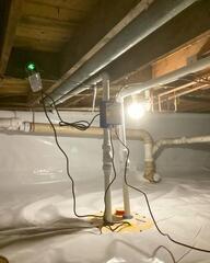 Upgraded Sump Pump System