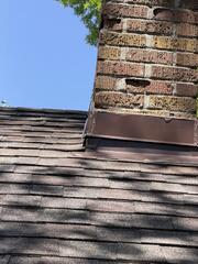 Chimney Flashing Damaged