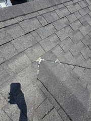 Old repair that failed