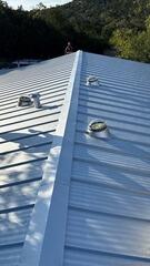 New Standing Seam Metal Roof - Comfort, TX