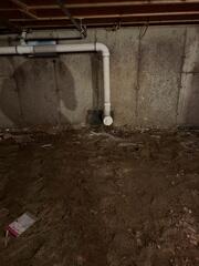 Damp Crawl Space