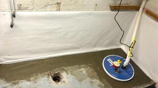 Waterproofing System Installation in Richmond Heights, OH