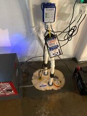 TripleSafe Sump System and Dehumidifier